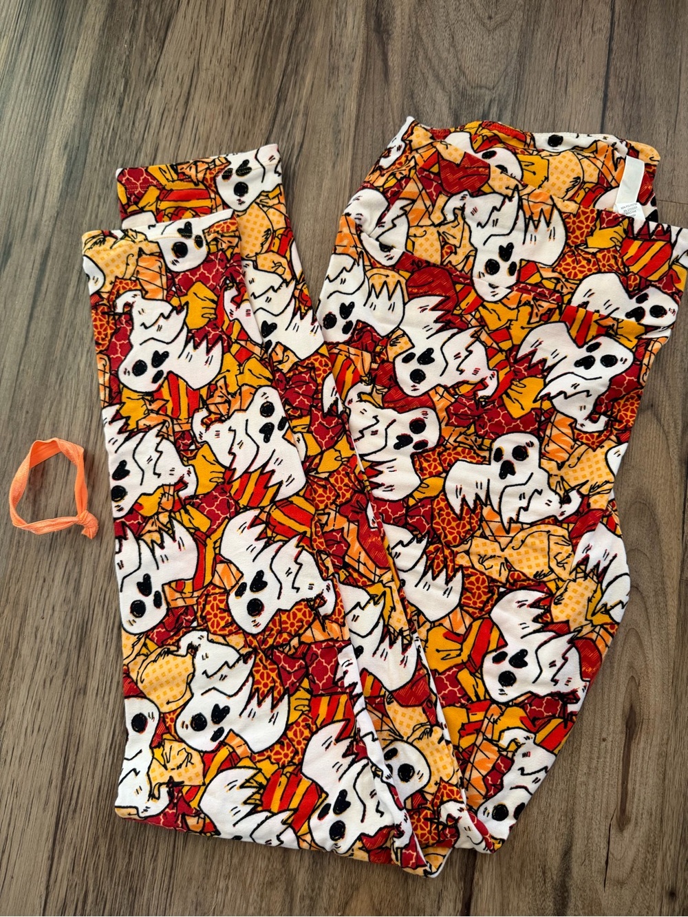 LulaRoe Halloween Leggings Orange